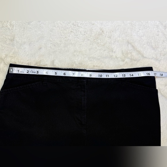 Talbots Perfect Crop size 10 black - Picture 5 of 9